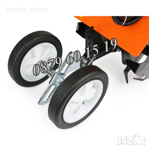 Бензинова мотофреза 74 куб, бензинов мотокултиватор, снимка 3 - Градинска техника - 53710231