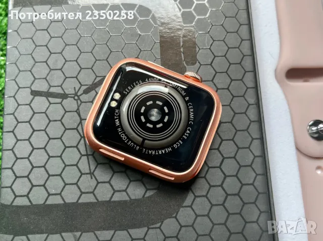 Умен Smart Часовник Гривна Apple Watch Series 44mm iWatch, снимка 6 - Смарт гривни - 47266675