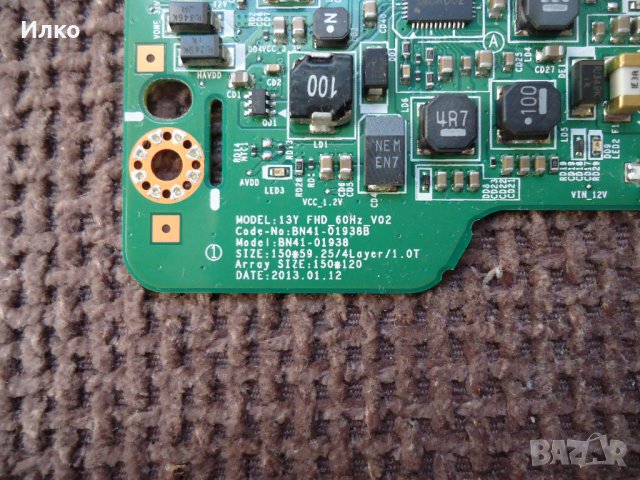 T-con борд от TV Samsung, снимка 2 - Части и Платки - 41501627