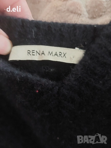 Clements Ribeiro Size S и  Rena Marx Size M 100% Кашмир Два пуловера S и М, снимка 6 - Блузи с дълъг ръкав и пуловери - 47580636
