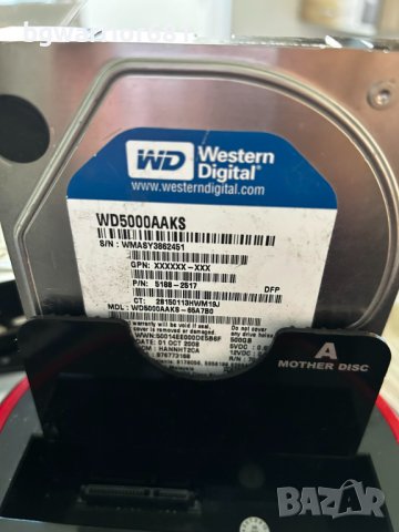 HDD SATA 500GB WD /2/, снимка 1 - Твърди дискове - 41778169