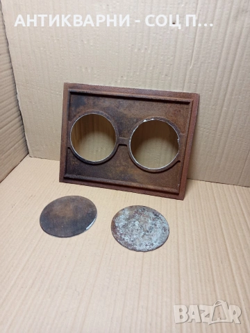 Соц Стара Чугунена Плоча За Стара Печка Барбекю Барбекюта. Номер 412., снимка 4 - Антикварни и старинни предмети - 53077853