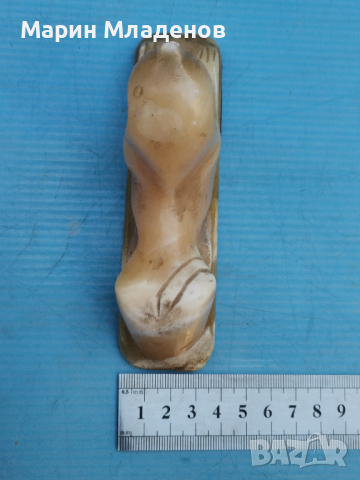 Стара статуетка - свинкс, снимка 3 - Антикварни и старинни предмети - 36241351