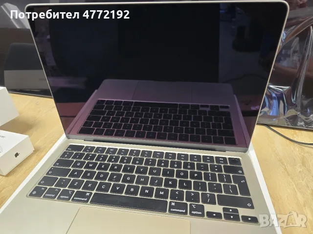 Лаптоп втора употреба Apple MacBook Air M3 13.6" (2024) (A3113), снимка 5 - Лаптопи за работа - 56227324