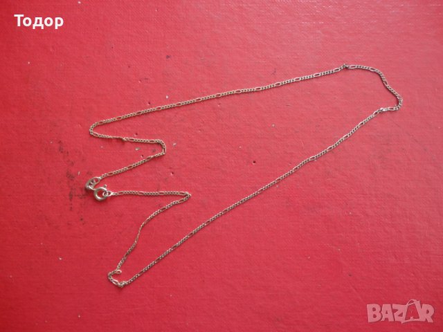Позлатена сребърна верижка Binder 925 FBM 2, снимка 5 - Колиета, медальони, синджири - 40698165