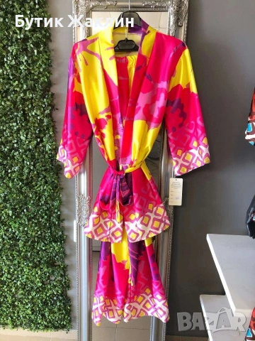 Луксозен сет от риза,кимоно и панталон , снимка 12 - Комплекти - 53770293
