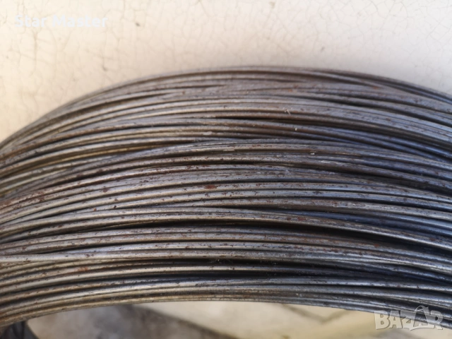 Тел Стоманена 3мм , снимка 2 - Селскостопанска техника - 53838668