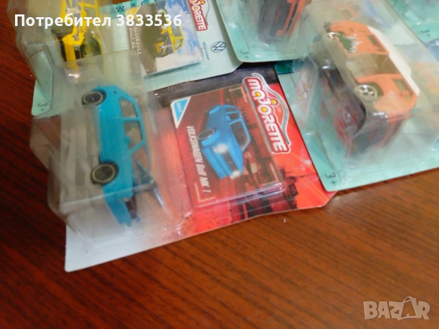 Majorette колички ретро Volkswagen модели, снимка 7 - Колекции - 53636771
