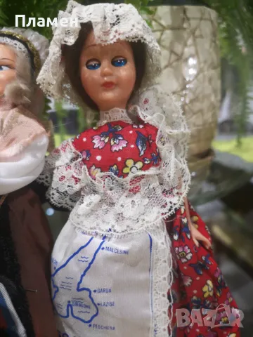 Две стари френски кукли, снимка 2 - Колекции - 48001954