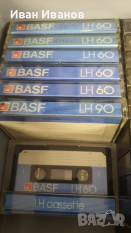 BASF LH аудиокасети червени, жълти, зелени и сини 1.30 евро/бр. тел.0878200910 Иван Иванов, снимка 4 - Аудио касети - 51761555