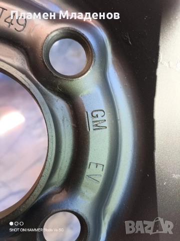 Джанти стоманени за Опел 13", снимка 6 - Гуми и джанти - 51463105