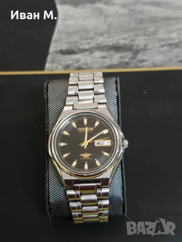 Механичен мъжки автоматичен часовник Citizen Eagle 7 , снимка 2 - Мъжки - 56394118