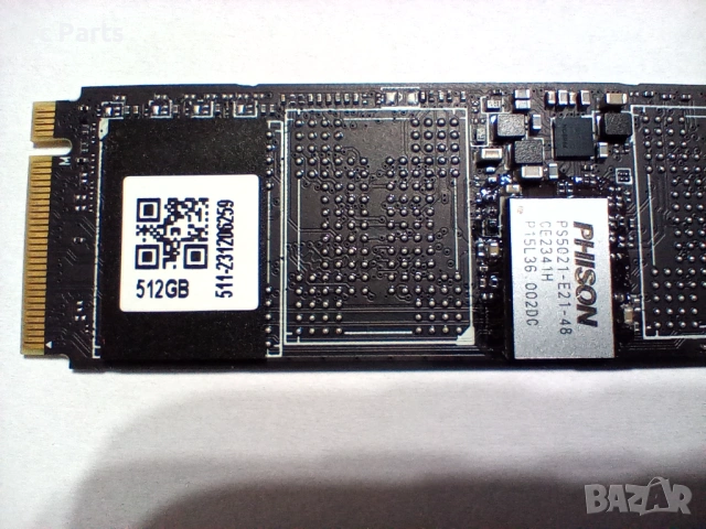 Nvme SSD Phison 512GB ESO512GHLCA1-21C-2MS Gen 4 PCI-E 4x4, снимка 4 - Твърди дискове - 53236402
