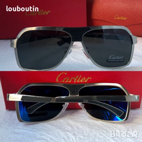 Cartier висок клас мъжки слънчеви очила с поляризация, снимка 3 - Слънчеви и диоптрични очила - 40682572