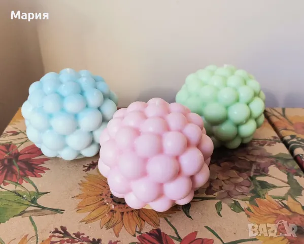 Bubbles Ароматни Свещи , снимка 18 - Декорация за дома - 39147269