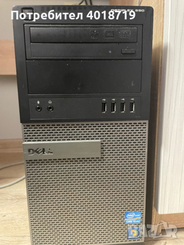 Компютър dell optiplex 990, снимка 1 - За дома - 44603836