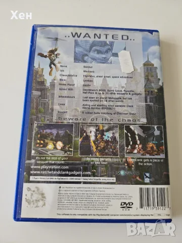 Ratchet and Clank PS2 Playstation 2 - нетествана, снимка 2 - Игри за PlayStation - 55888865