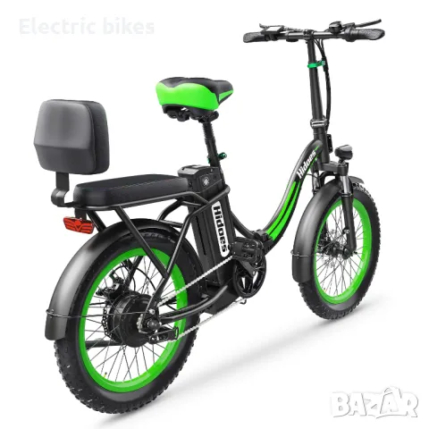 Сгъваем електрически велосипед Hidoes C1 750W, 13Ah/48V, 20", снимка 8 - Велосипеди - 49139398