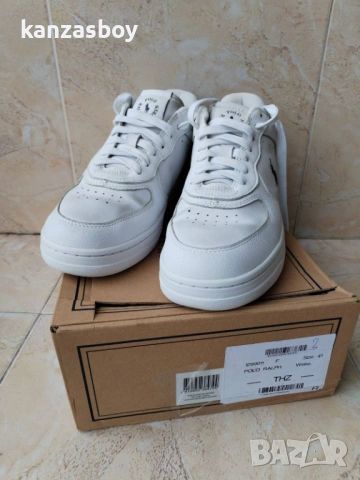 polo ralph lauren - мъжки кожени кецове 41, снимка 12 - Кецове - 53386257