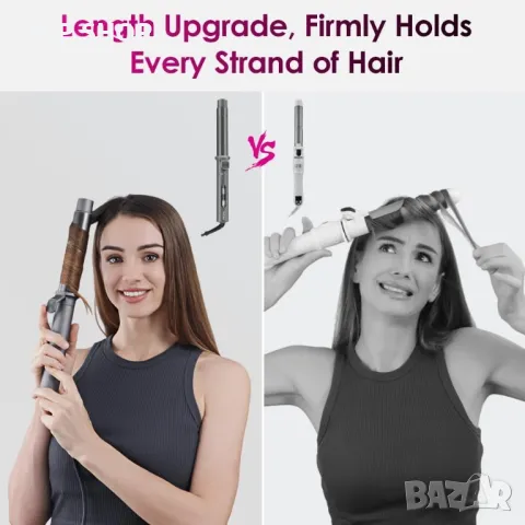 Маша за коса Faszin, нова автоматична маша с едно докосване, снимка 5 - Маши за коса - 49546313