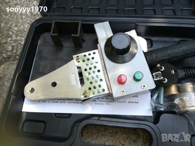 лепачка за пвц тръби С КУФАР 1609210921, снимка 4 - Други инструменти - 34148906