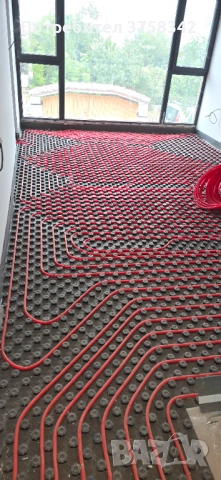 Полагане на подово отопление