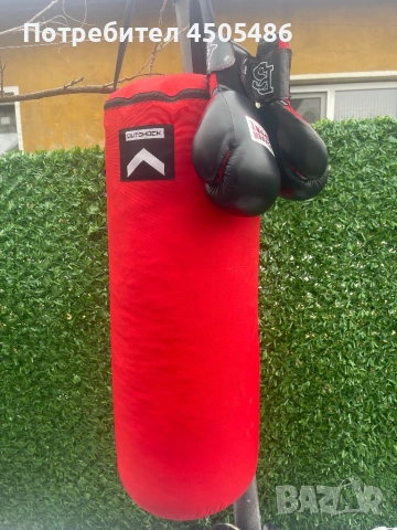 Боксова круша с ракавици , снимка 2 - Бокс - 53386078