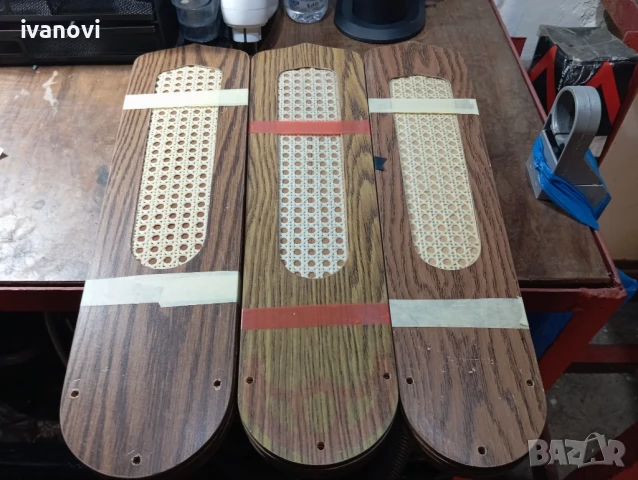 Таванен полюлей - вентилатор - части, снимка 2 - Полилеи - 50756749