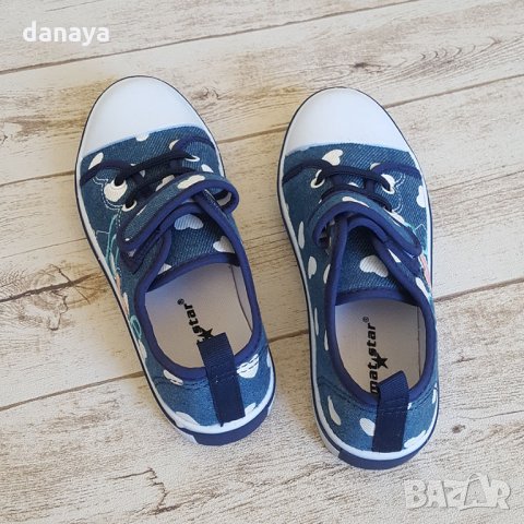 Детски платненки за момиче пантофи на Mat Star, 31 номер, снимка 6 - Детски пантофи - 33851806