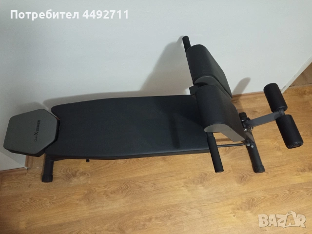 Продавам нова лежанка за хиперекстензия inSPORTline  , снимка 3 - Фитнес уреди - 53436323