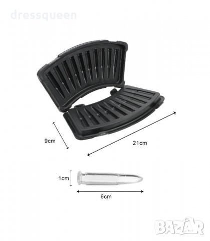 2956 Силиконов молд за лед с форма на куршуми АК-47, снимка 5 - Форми - 34264951
