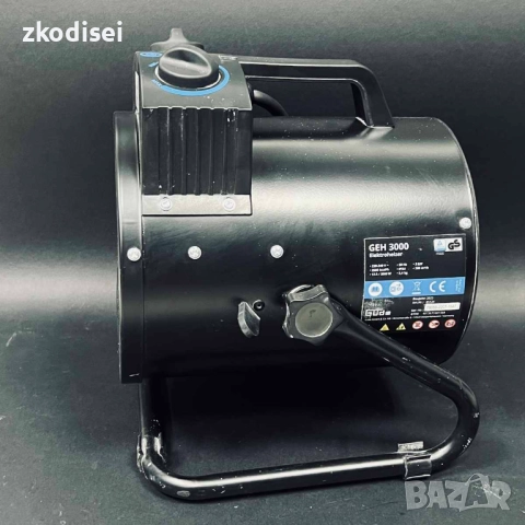 Вентилаторна печка GUDE GEH 3000, снимка 2 - Печки, фурни - 52695510