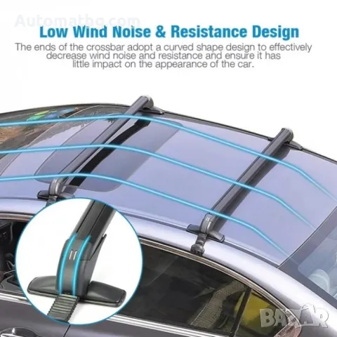 Греди за таван на автомобил Automat, Универсален багажник, метални, снимка 6 - Аксесоари и консумативи - 48839635