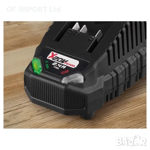 Зарядно Устройство PARKSIDE 2.4Ah 20V X-Team, снимка 2 - Други инструменти - 56283112