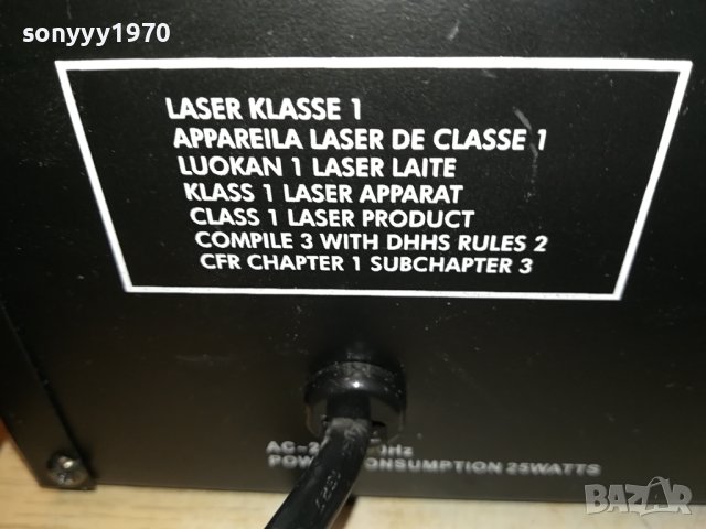 MC CRYPT DJ1500-PROFESSIONAL CD SWISS 0610231154L1EKD, снимка 7 - Ресийвъри, усилватели, смесителни пултове - 42456609