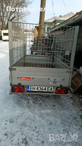 Автомобилно ремарке с регистрация ! , снимка 4 - Ремаркета - 51997069