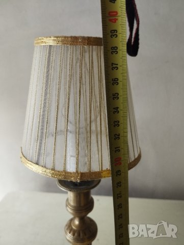 барокова настолна лампа, снимка 4 - Настолни лампи - 41870814