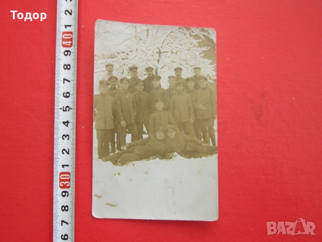 Стара снимка войник войници 1 световна война