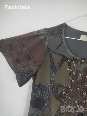 Essentiel Antwerp silk dress EU 38, снимка 7 - Рокли - 41606148