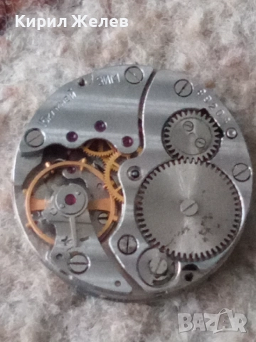 Механизъм с циферблат от стар ръчен часовник 52128, снимка 8 - Мъжки - 52269969