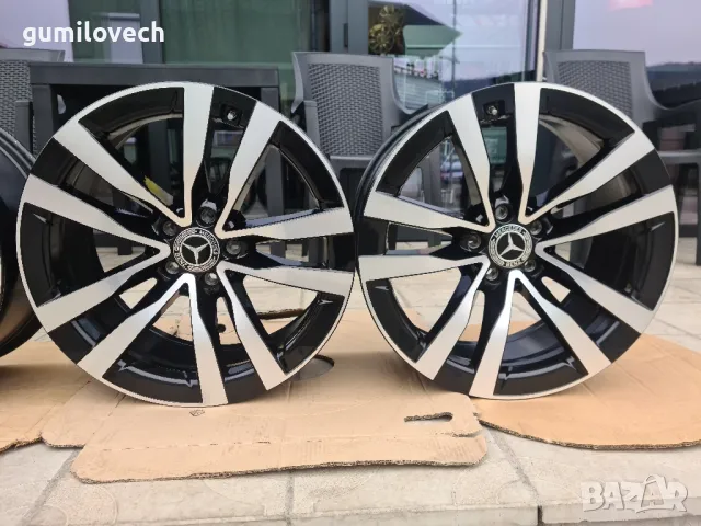 Оригинални Джанти Мерцедес 19 цола Bi-Color 22г., снимка 6 - Гуми и джанти - 50307645