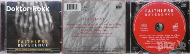 Faithless – оригинални и неофициални дискове, снимка 5 - CD дискове - 43430149