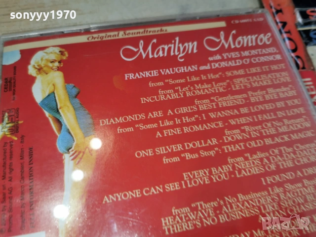 MARILYN MONROE CD-ВНОС GERMANY 1003260716H2E6R, снимка 15 - CD дискове - 53776176