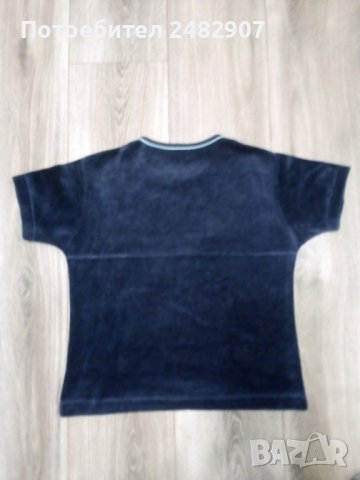 Плюшена дамска тениска, снимка 4 - Тениски - 41190970