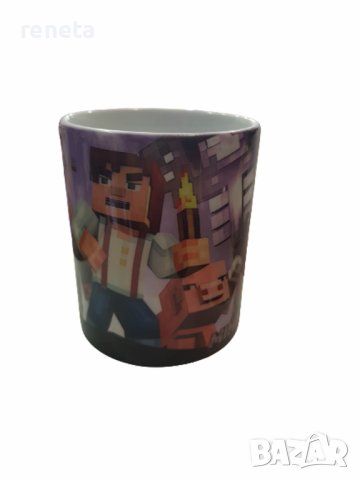 Чаша Ahelos, Minecraft, Керамична, За чай, снимка 1 - Други - 41913800