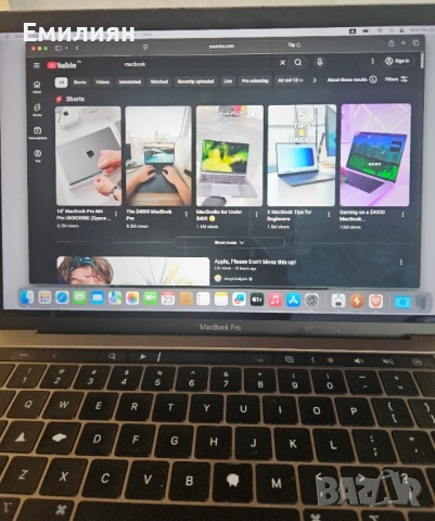 Macbook Pro 13 2018  QuadCore  512GB, 4 TB ports, Mac Os и Windows 111, снимка 14 - Лаптопи за дома - 53594840