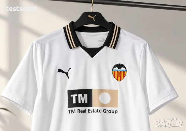 Оригинална PUMA Valencia CF Football Shirt XXL – Отлично състояние 45 €, снимка 9 - Спортни дрехи, екипи - 56089593