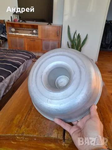 Стара алуминиева форма за кекс #16, снимка 5 - Антикварни и старинни предмети - 48757205