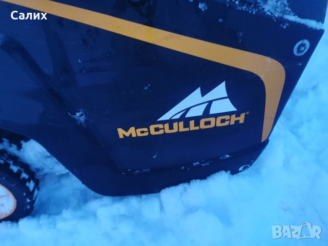 Снегорин McCulloch ST 53 SNOW THROWER / 3 kW , 53 cm , снимка 1 - Други стоки за дома - 35663221