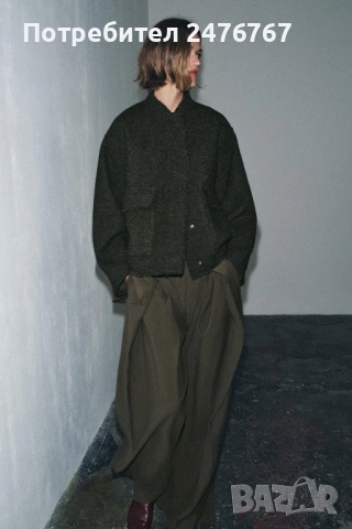 Нови палта на Zara с етикет, размер XS-S, снимка 4 - Палта, манта - 53636429